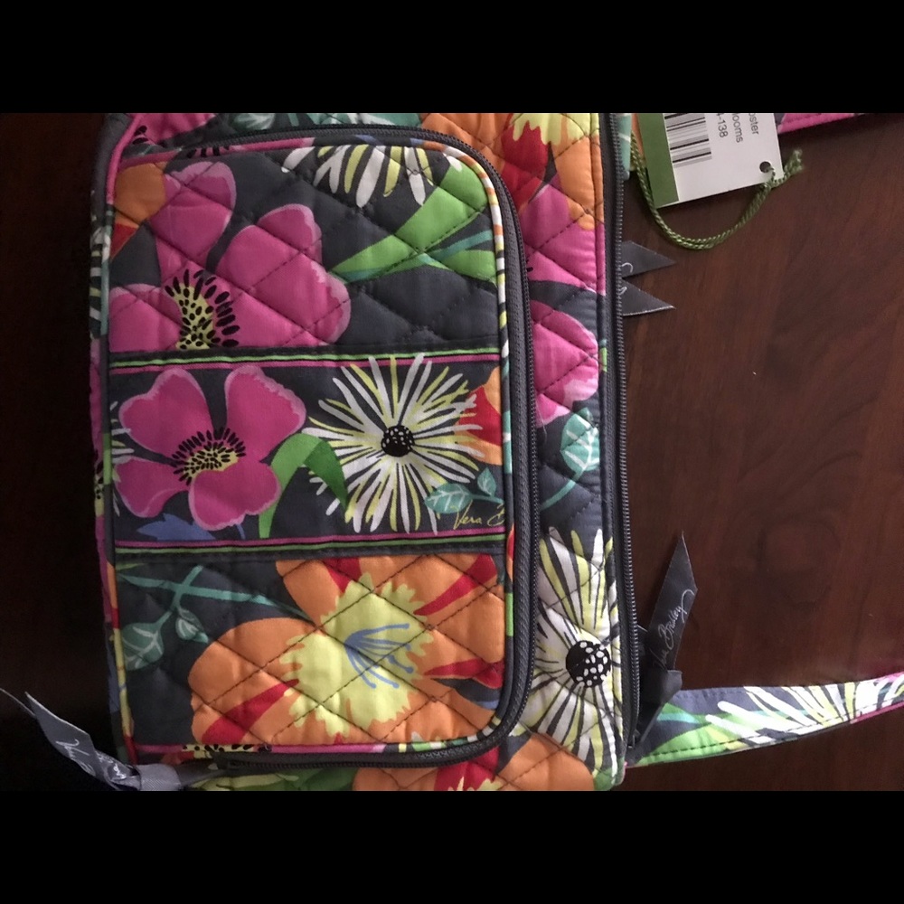 Vera Bradley Little Hipster Jazzy Bloom cross body